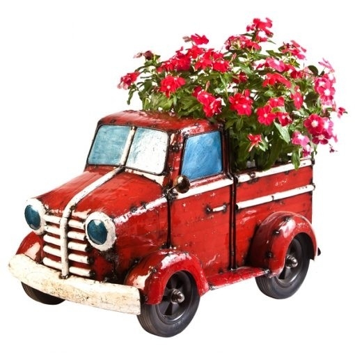  Mini Pick-Up Truck (Red) Garden Planter