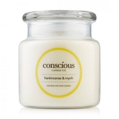 Conscious Candle Soy Large 510g – Frankincense & Myrrh