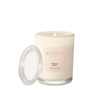 Ecoya Metro Jar Candles - Vanilla Bean