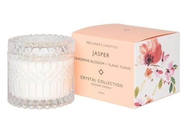 Mrs Darcy Jasper Candle Tangerine Blossom + Ylang Ylang