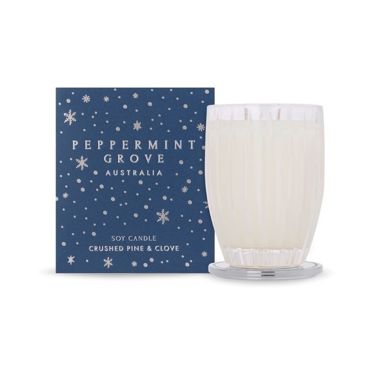 Peppermint Grove Large - Crushed Pine & Clove 350g