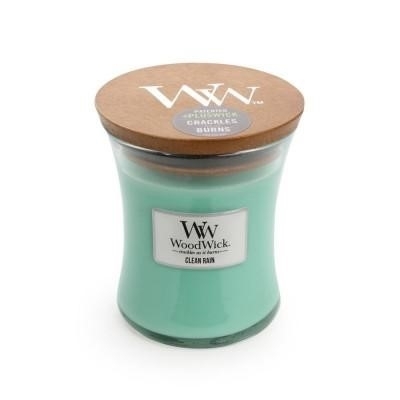 WoodWick Jar Candle Medium - Clean Rain